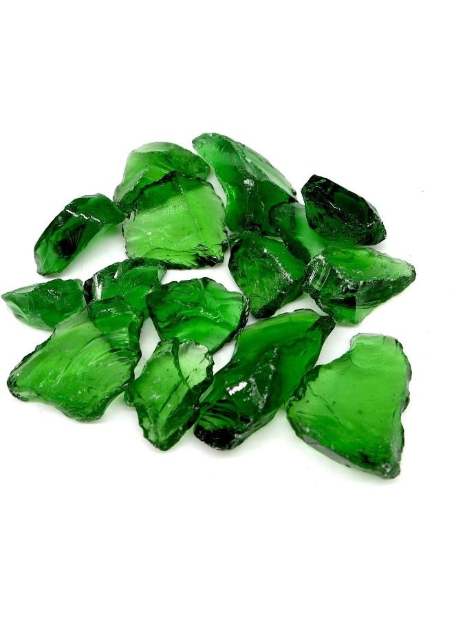 ULG-DGM-008 - Green Glass Stones
