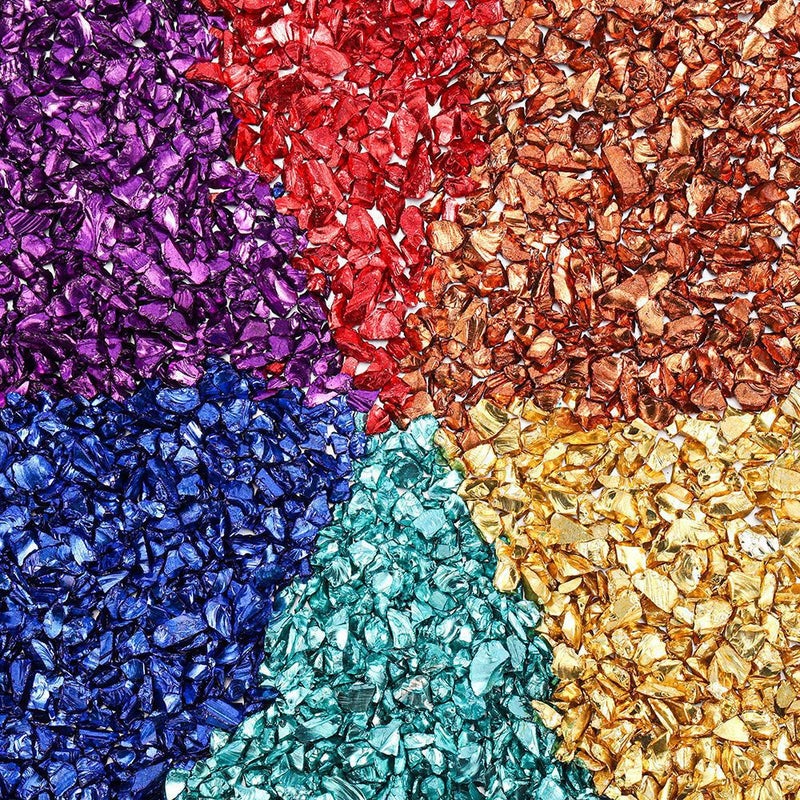 ULG-DGM-011 - Mix Decorative Glass Mulch
