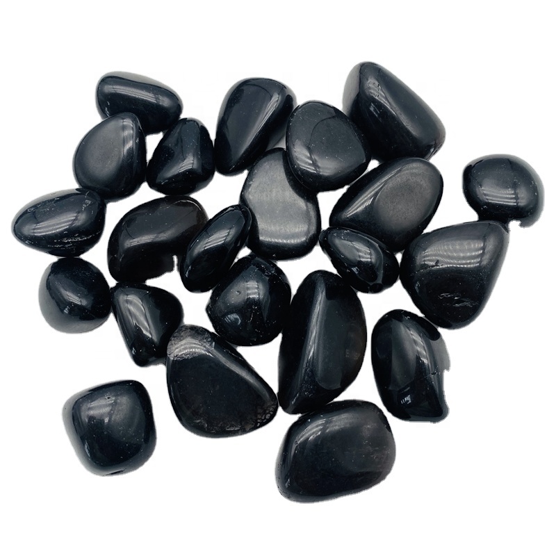 ULG-PBL-004 - Obsidian Black Pebbles
