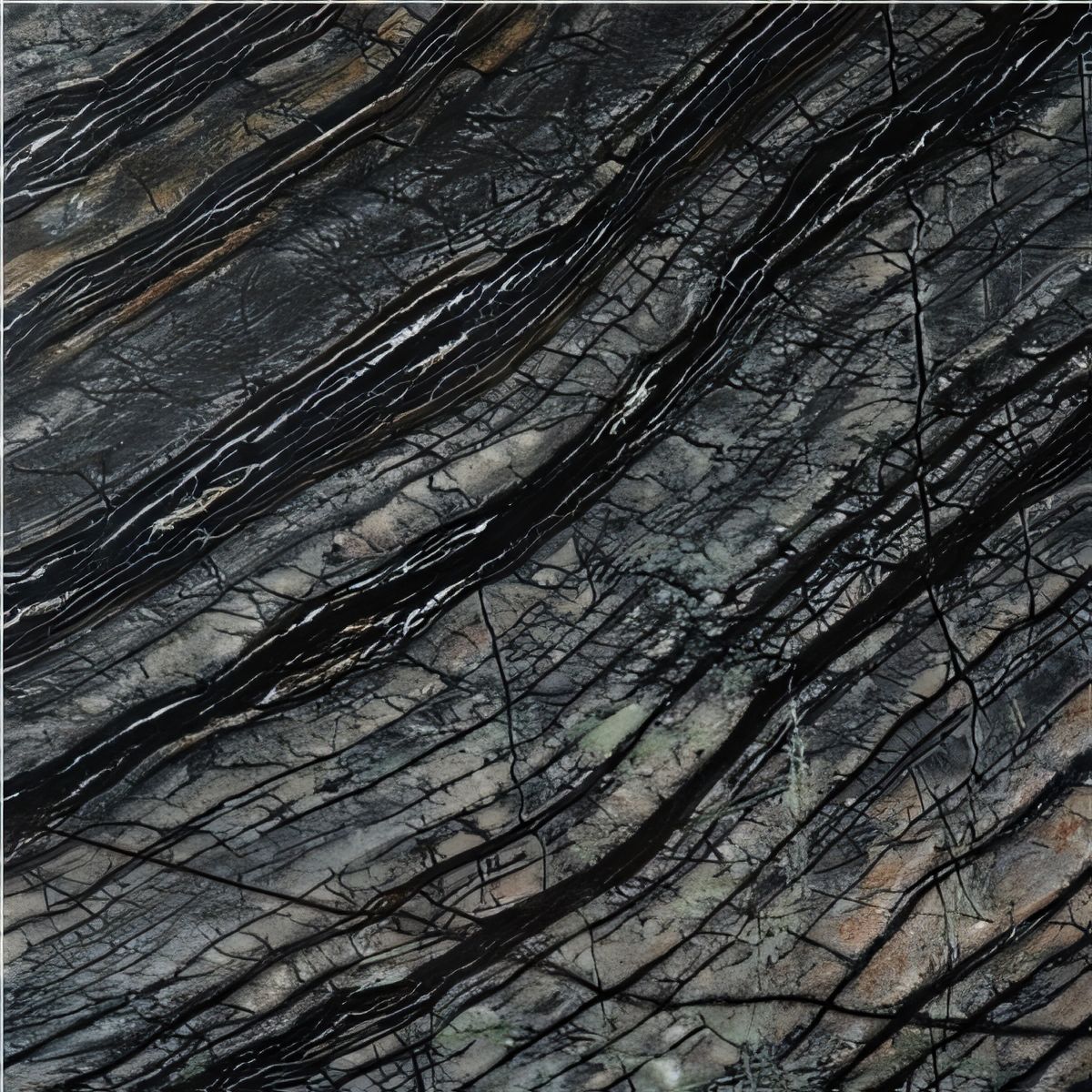 ULG-MBL-042 - Black Wooden Marble