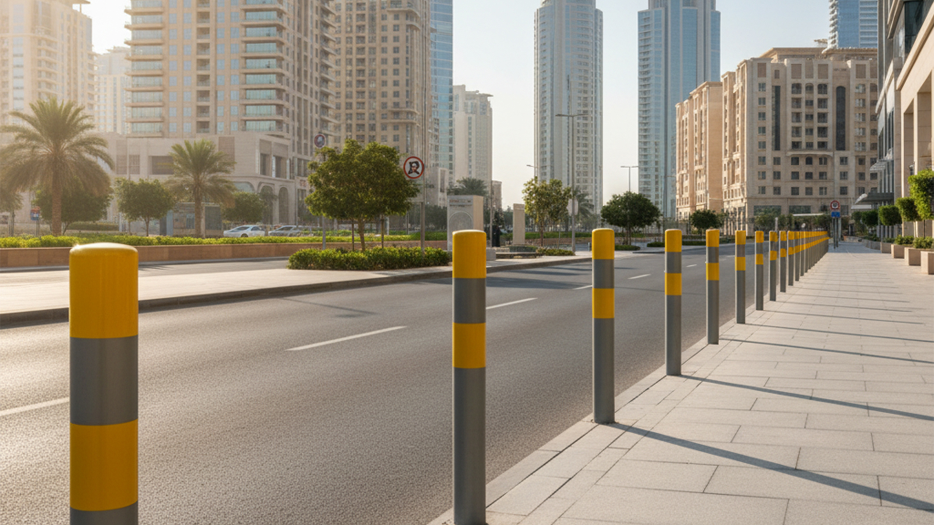 ADM/DMT Approved Traffic Bollards