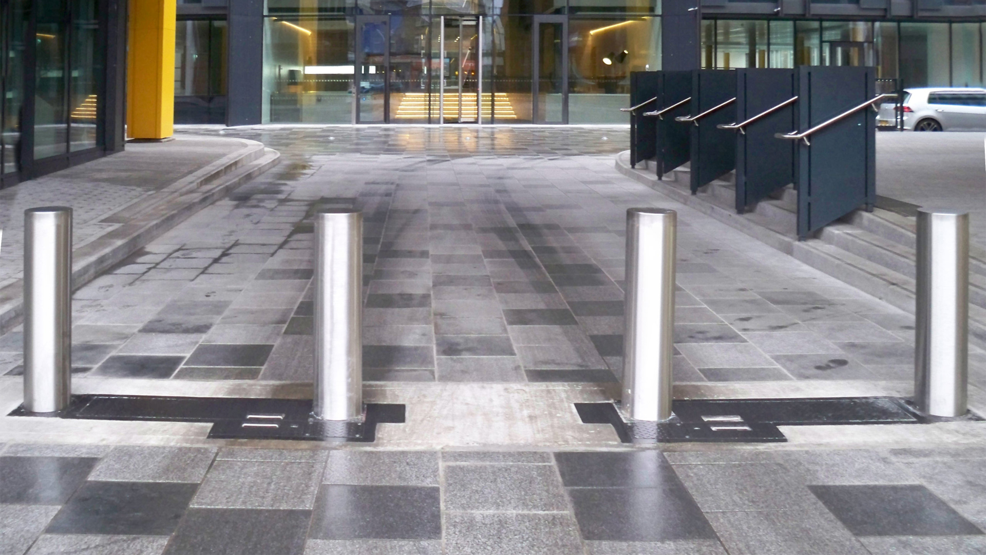 HVM PAS 68 Bollards & Barriers