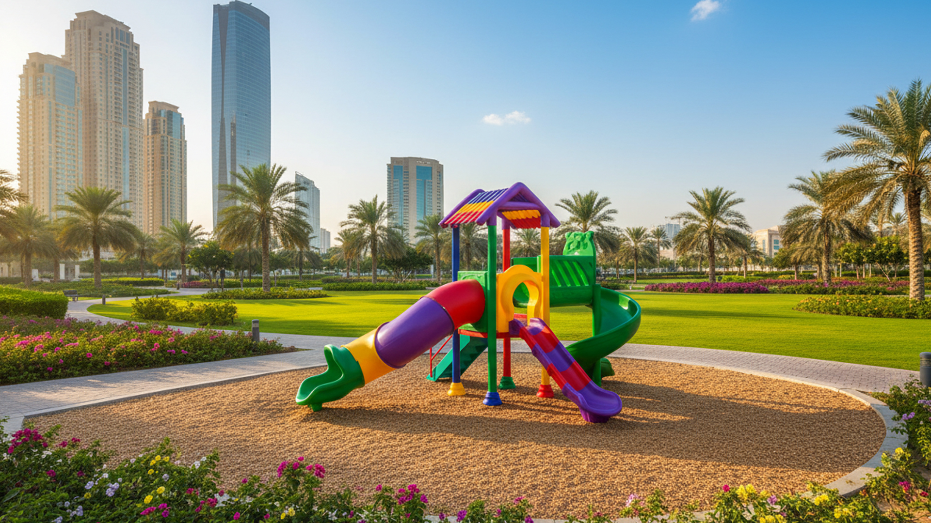 Single Tower Play Stations